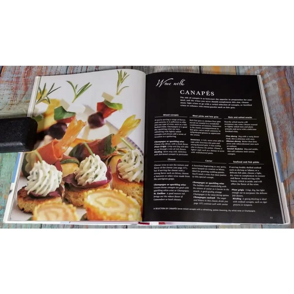 Le Cordon Bleu Wine Essentials Book - Professional Guide to Buying, Storing, and
